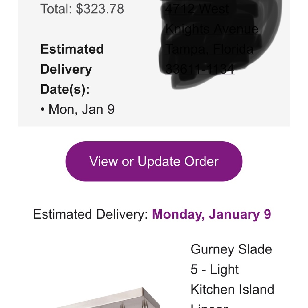 Pendant light fixture